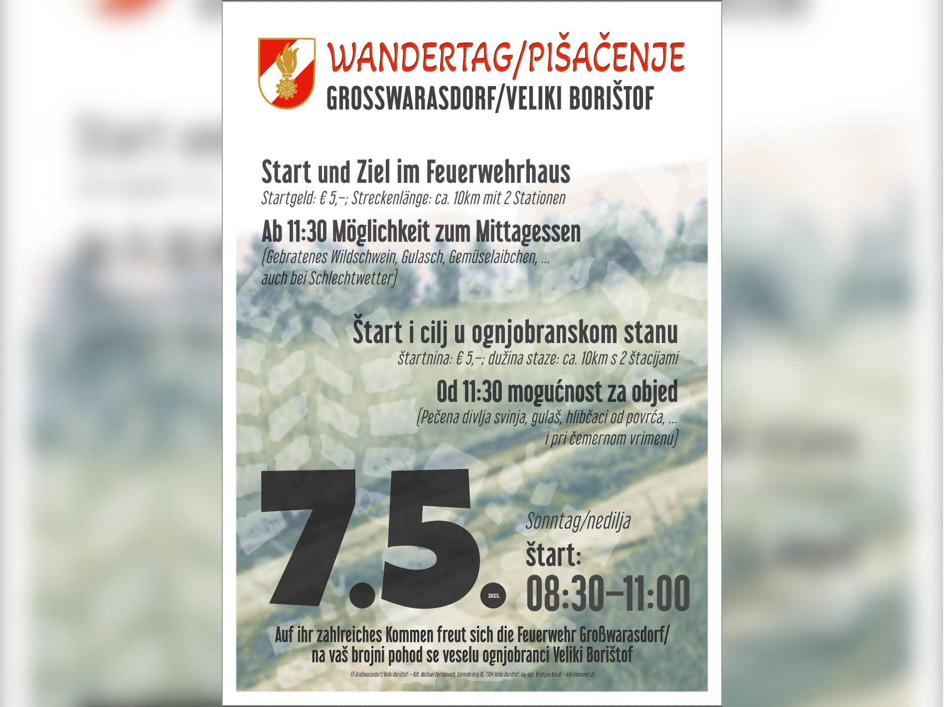 Feuerwehr Wandertag