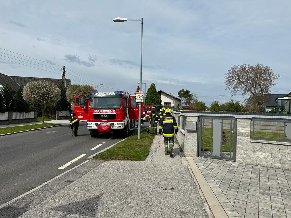 Brandschutzübung Kindergarten